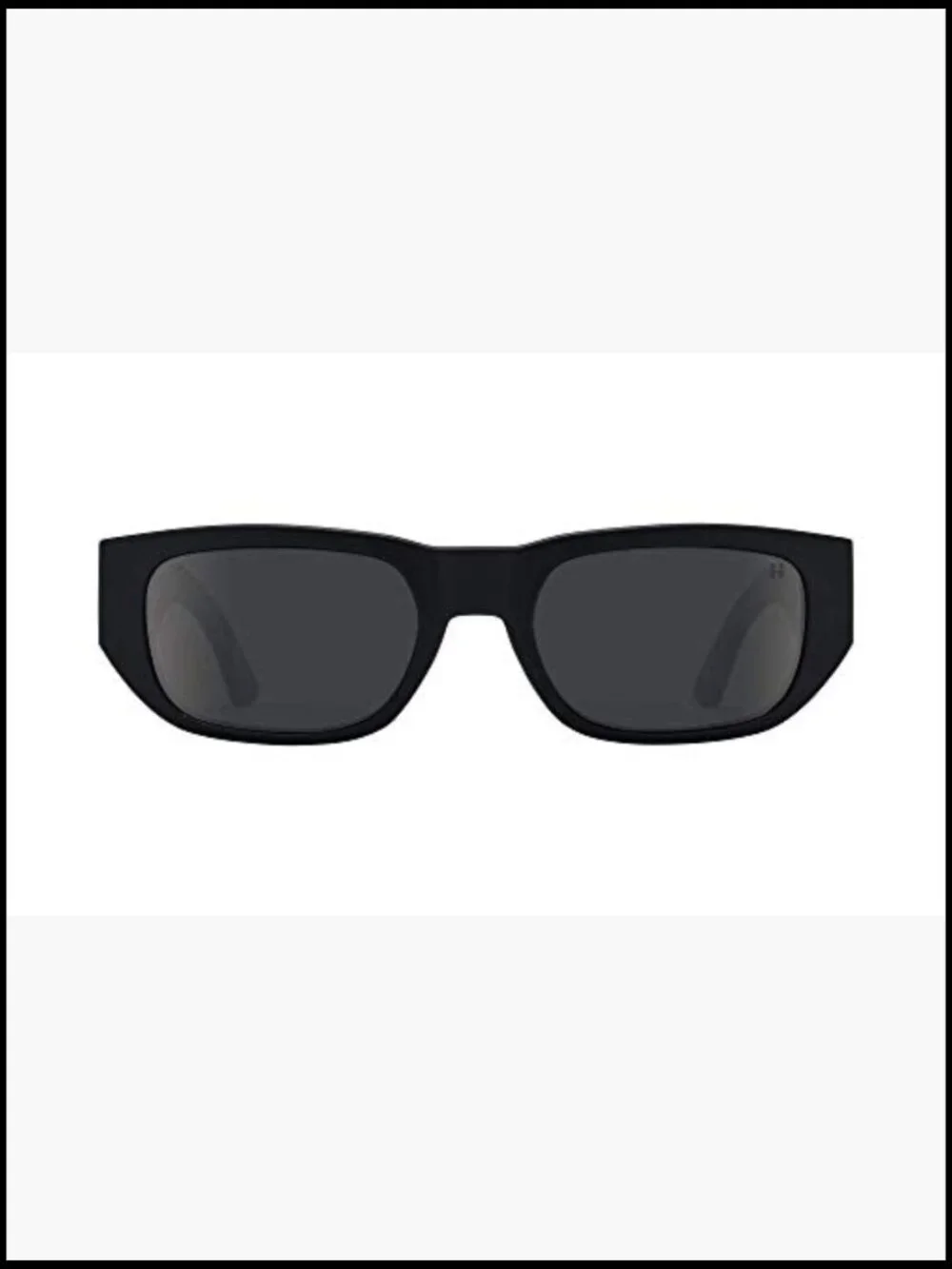 Matte Black Polarized Sunglasses with Happy Lens Technology